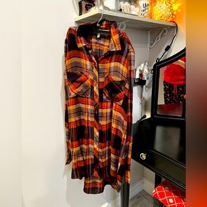 Cute lightweight flannel dress